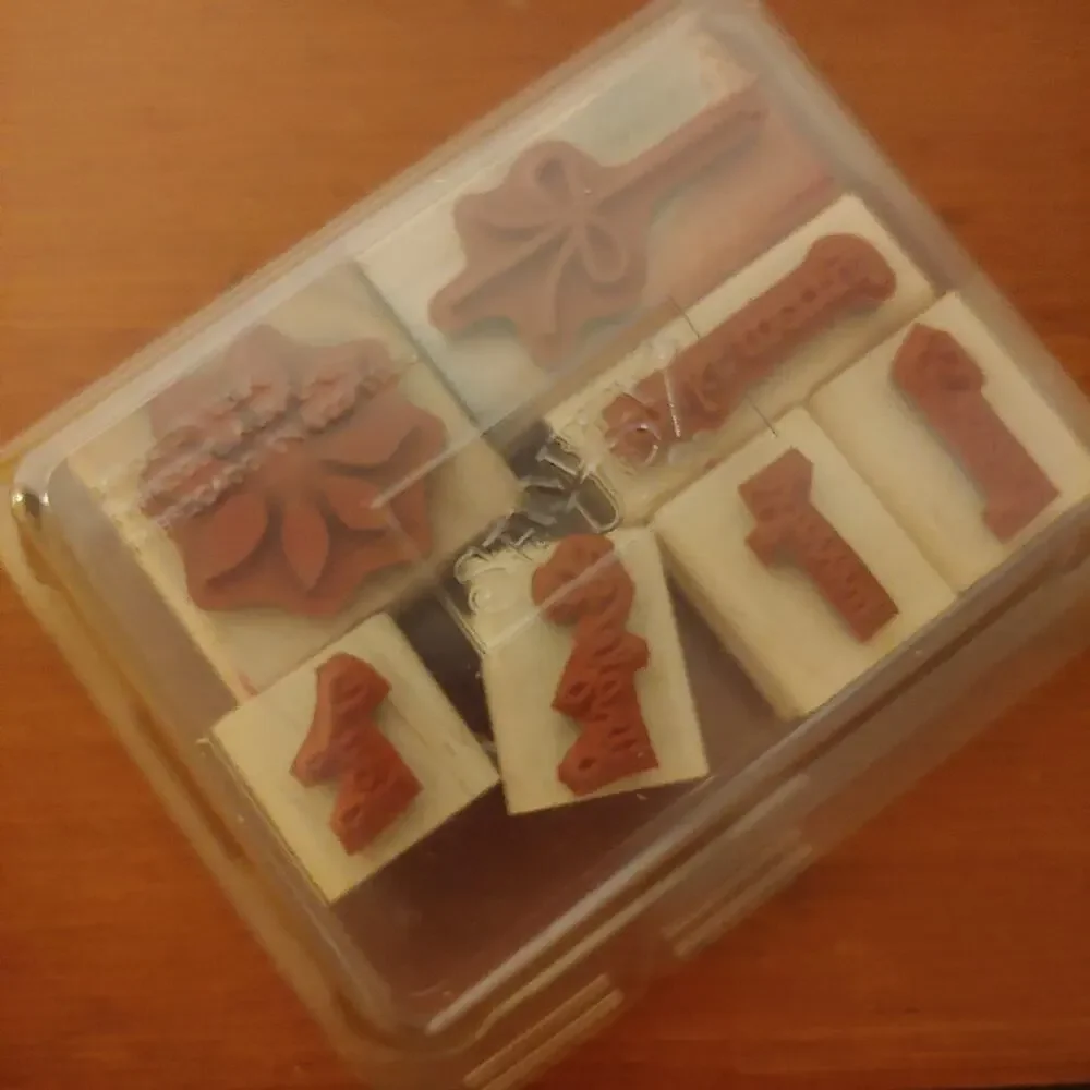Stampin' UP! Holiday Themed Words Stamp Set
